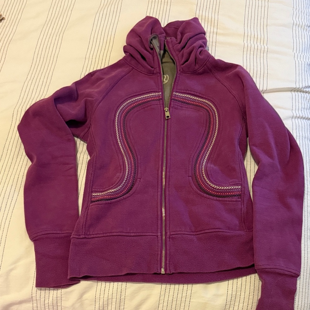 lululemon athletica Purple Women's Cowl Neck Sweater